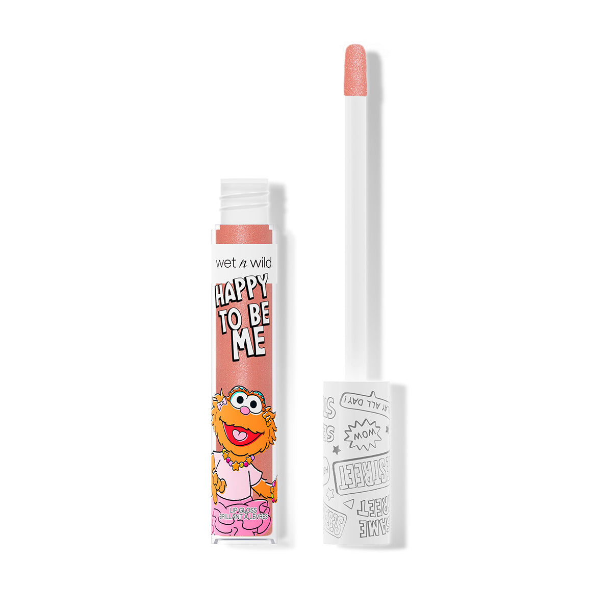 LIPGLOSS HAPPY TO BE ME FUN SIZED - WET N WILD X SESAME STREET